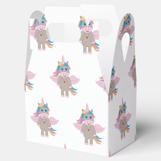 Ballotins Conception Unicorne Arc-en-ciel mignon (Ouvert)