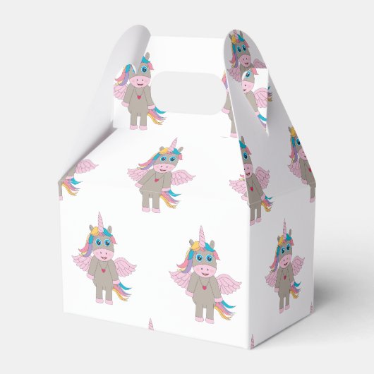 Ballotins Conception Unicorne Arc-en-ciel mignon (Verso)