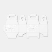 Ballotins Concevez votre propre Modèle Ballotin d'entreprise (Déplié)