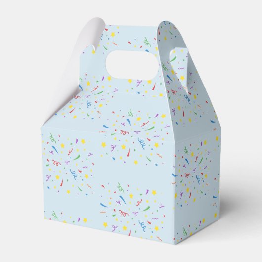 Ballotins Confetti Blue 1er anniversaire (Verso)