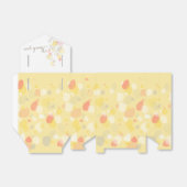 Ballotins Confetti fleurs pétales merci boîte de faveur mari (Déplié)