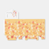 Ballotins Confetti fleurs pétales merci boîte de faveur mari (Déplié)