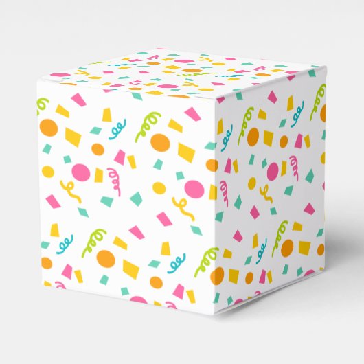 Ballotins Confetti Party Favoriser Box (Verso)
