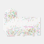 Ballotins Confettis colorés (Déplié)