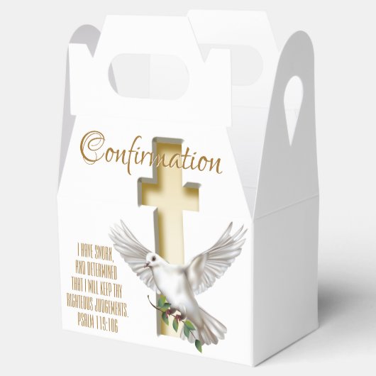 Ballotins Confirmation de croix de colombe (Ouvert)