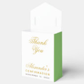 Ballotins Confirmation Verdure Wreath Cross Genre Neutre (Ouvert)