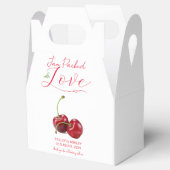 Ballotins Confiture emballée avec Mariage de fruits de ceris (Ouvert)