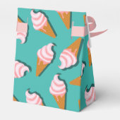 Ballotins Congés gaufres crème glacée et motif de yaourt con (Arrière)