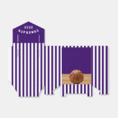 Ballotins Congrats de basket-ball Équipe Purple (Déplié)