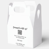 Ballotins Connectez-vous avec nous scan QR code ajouter e-ma (Ouvrir)