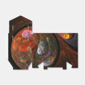 Ballotins Connexion fluide Art abstrait cosmique moderne (Déplié)