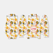 Ballotins Construction Anniversaire Fête Age Ballotin blanc (Déplié)