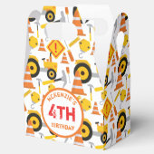 Ballotins Construction Anniversaire Fête Age Ballotin blanc (Ouvert)