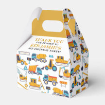 Construction Anniversaire Truck Party