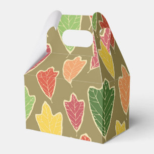 Ballotins Contemporain Chêne Feuille Ballotin Motif