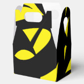 Ballotins Contemporain Jaune / Noir (Ouvert)