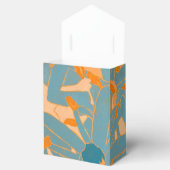 Ballotins Contemporary Leaf Design in Peach (Ouvert)