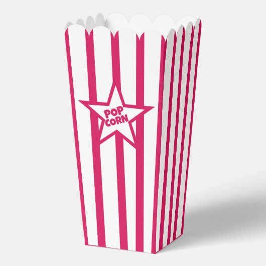Ballotins Contenants de popcorn pour fêtes (Recto)
