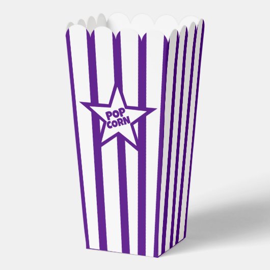 Ballotins Contenants de popcorn pour fêtes (Recto)