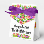 Ballotins Conteneur de Pâques de lapin précieux - Voir avant (Verso)