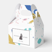 Ballotins Contour de pinceau coloré (Arrière)