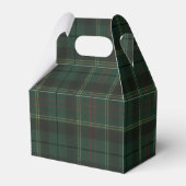 Ballotins Cookie de fête classique vert plaid (Arrière)