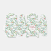 Ballotins Cookie de verdure de Noël à l'aquarelle (Déplié)