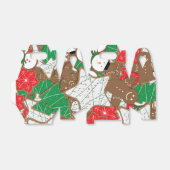 Ballotins Cookies de Noël Ballotin de fête de Noël (Déplié)