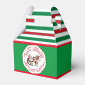 Ballotins Cookies de Noël Père Noël Approuvé Rouge et Vert (Verso)