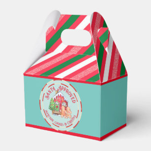 Ballotins Cookies de Noël rétro Père Noël Approuvé pain d'ép
