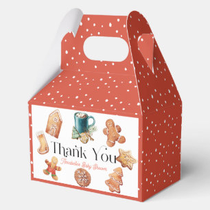 Ballotins Cookies et cacao Baby shower de Noël