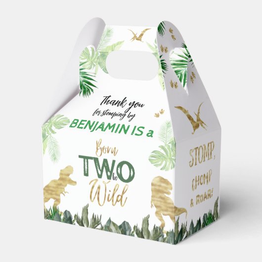 Ballotins Cool Dinosaures Jurassic Boy Anniversaire (Verso)