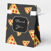 Ballotins Cool et amusante pizza tranches motif Monogram (Arrière)