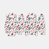 Ballotins Cool mélomane fête carrelée Moyen (Déplié)