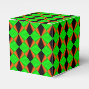 Ballotins Cool noir vert orange Motif moderne