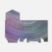 Ballotins Cool Strata | Belle Agate bleu violet et or (Déplié)