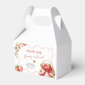 Ballotins Coquette Berry in Love Fête des mariées Ballotin (Arrière)