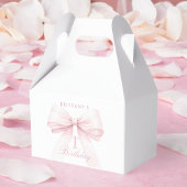 Ballotins Coquette Bow rose Premier anniversaire