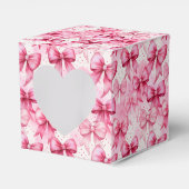 Ballotins Coquette rose épaisse et capricieuse Bows Ribbons (Verso)