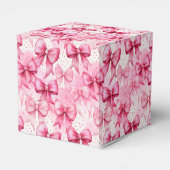 Ballotins Coquette rose épaisse et capricieuse Bows Ribbons (Arrière)