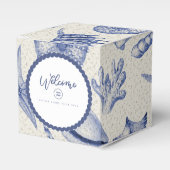 Ballotins Coquillage bleu marine à thème (Verso)