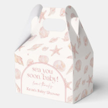 Coquillages À bientôt Boîtes de cadeaux pour Baby