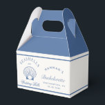 Ballotins Coquillages bleus rétro et cloches Mariages Bachel<br><div class="desc">Coquillages bleus rétro et cloches Mariages Bachelorette</div>