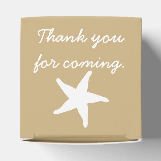 Ballotins Coquillages d'été en Ballotin de sable (Haut)