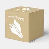 Ballotins Coquillages d'été en Ballotin de sable (Arrière)