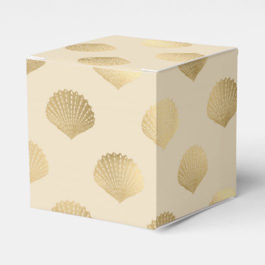 Ballotins Coquillages nautiques vintage or (Verso)