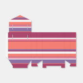 Ballotins Corail vivant, rouge et violet (Déplié)