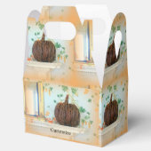 Ballotins corbeille coloniale citrouille bonbon étain (Ouvert)