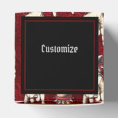 Ballotins Cornes rouges personnalisées vers le haut (Haut)