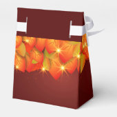 Ballotins Correspondance Thanksgiving Orange Leaf Nom Année  (Arrière)